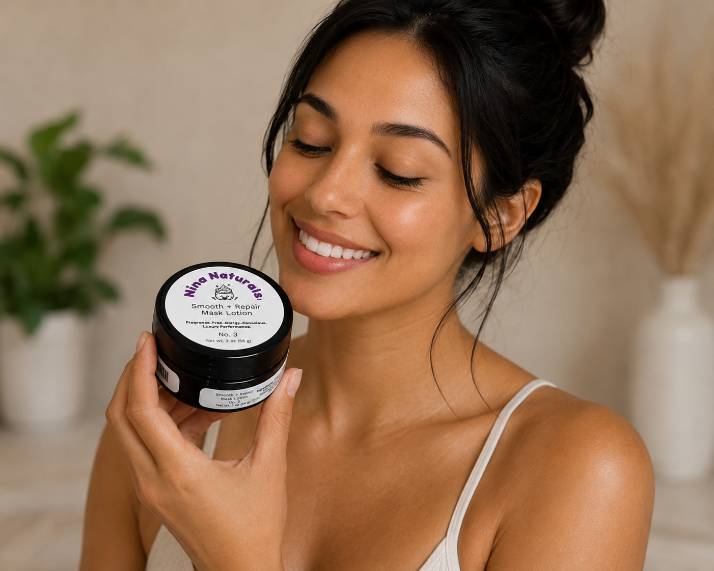 Smooth + Repair Mask Lotion (for face and hands)